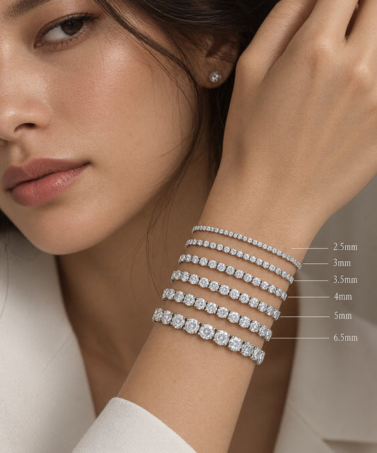 Solène Moissanite Tennis Bracelet