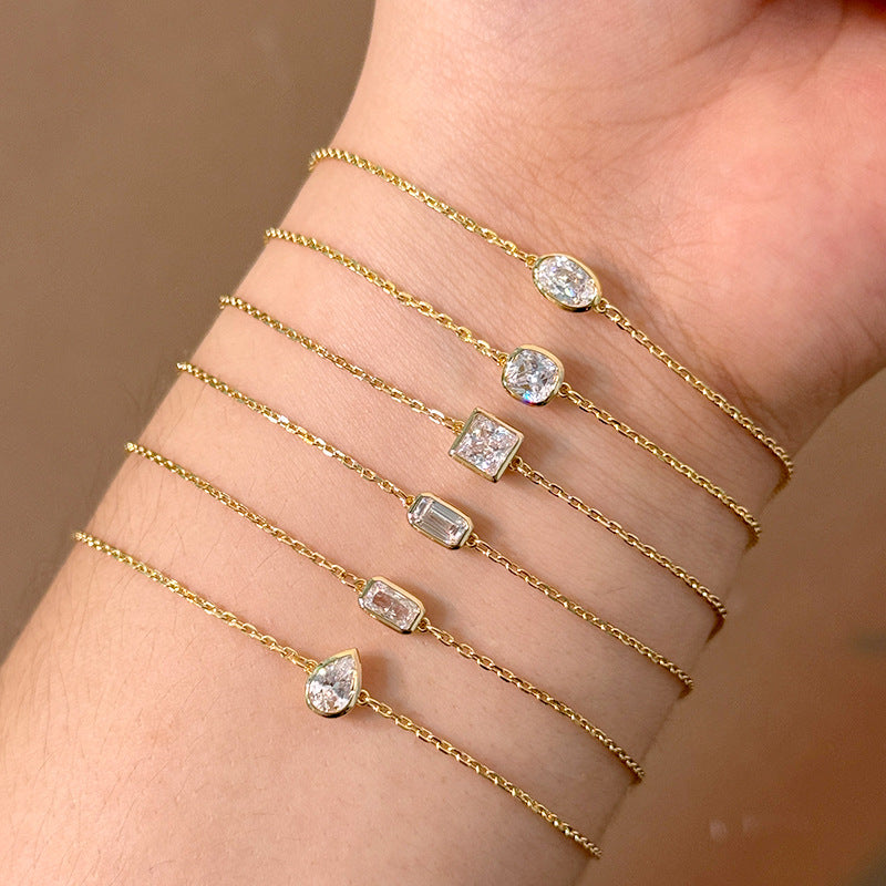 Margaux Bezel Stacking Bracelet