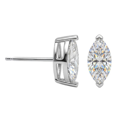 Rosalie Marquise Stud Earrings