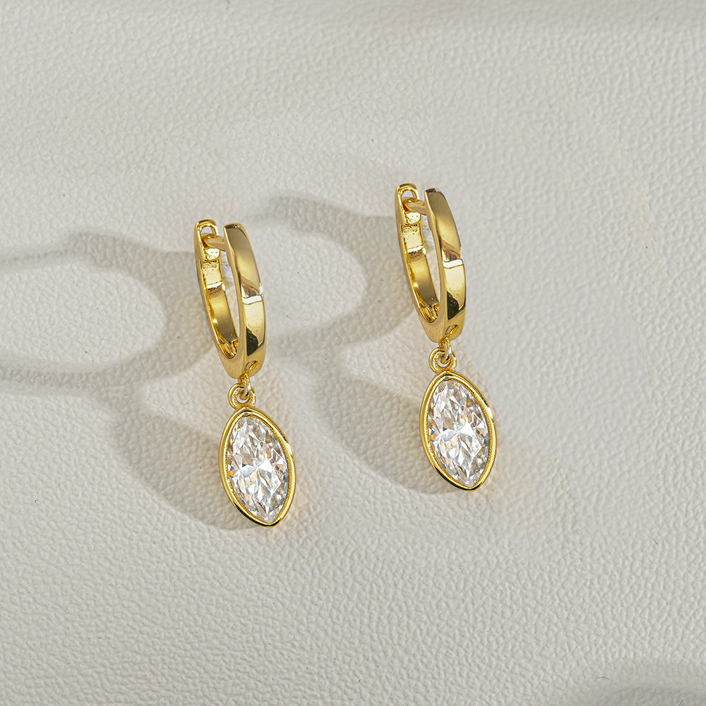 Amélie Marquise Drop Earrings