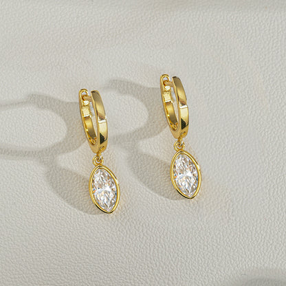 Amélie Marquise Drop Earrings