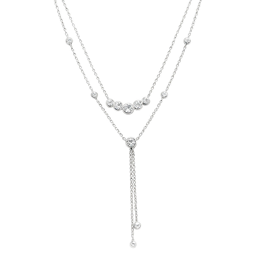 Bubble Y Necklace