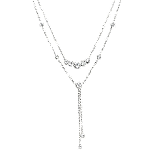 Bubble Y Necklace