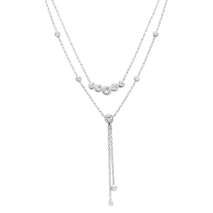 Bubble Y Necklace