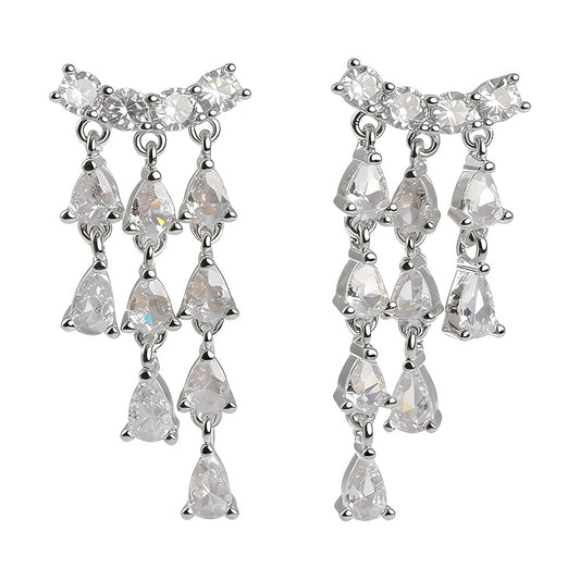 Cascade Tassel Earrings