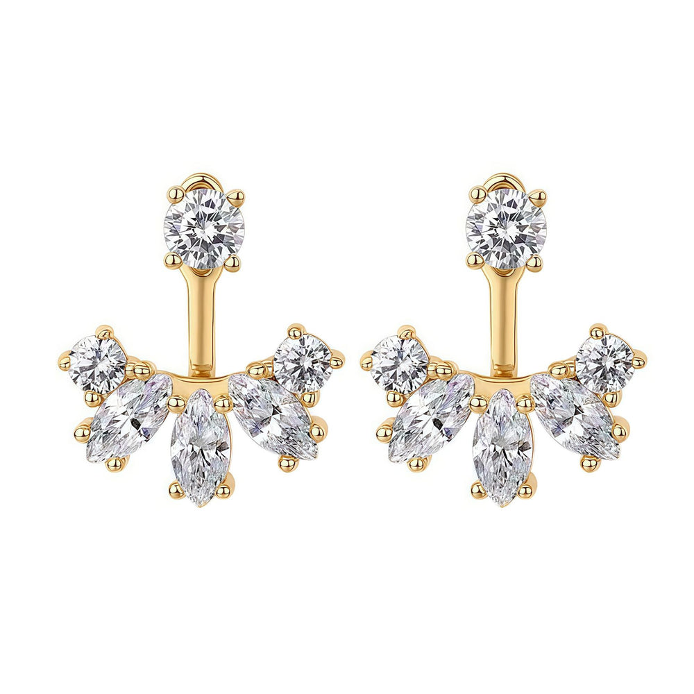 Delphine Dual-Wear Stud Earrings