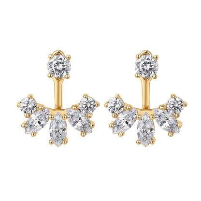 Delphine Dual-Wear Stud Earrings