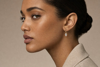 Amélie Marquise Drop Earrings