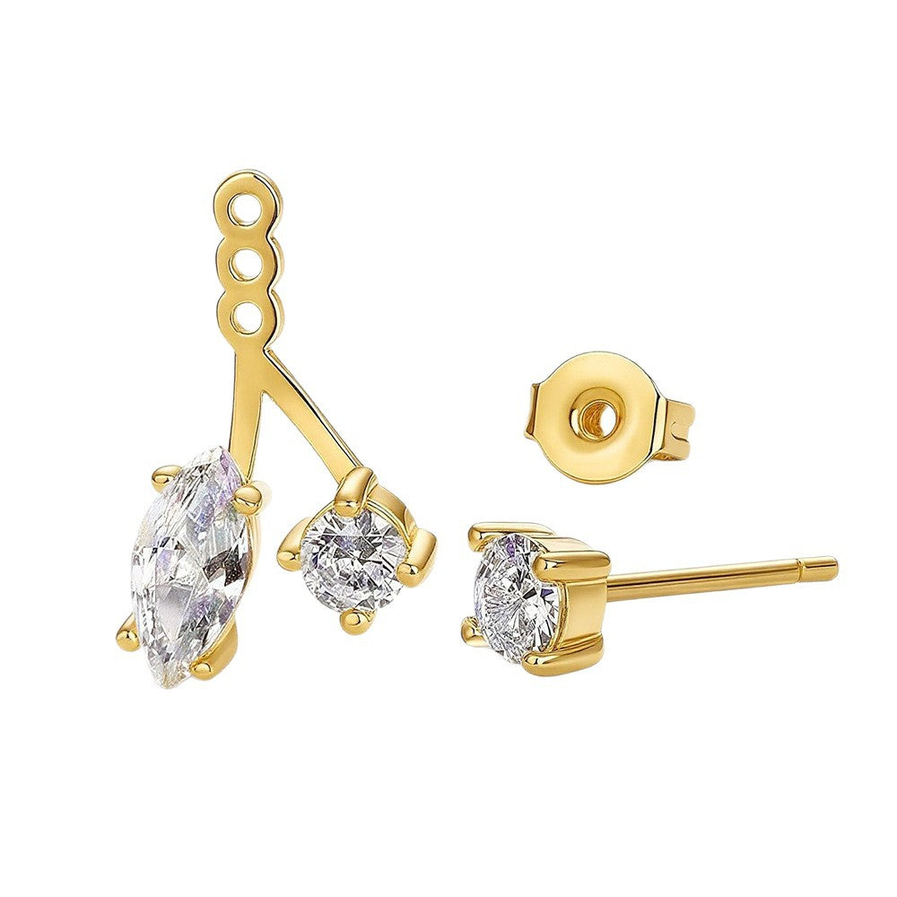 Juliette Dual-Wear Stud Earrings