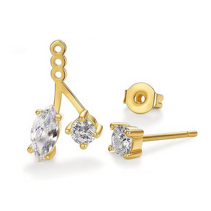 Juliette Dual-Wear Stud Earrings