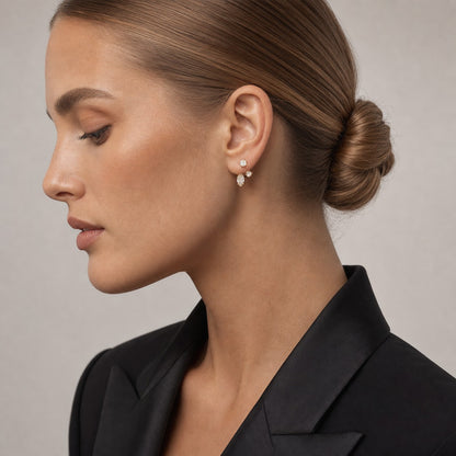 Juliette Dual-Wear Stud Earrings