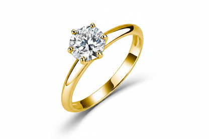 Valentina Classic Six-Claw Ring size chart reference