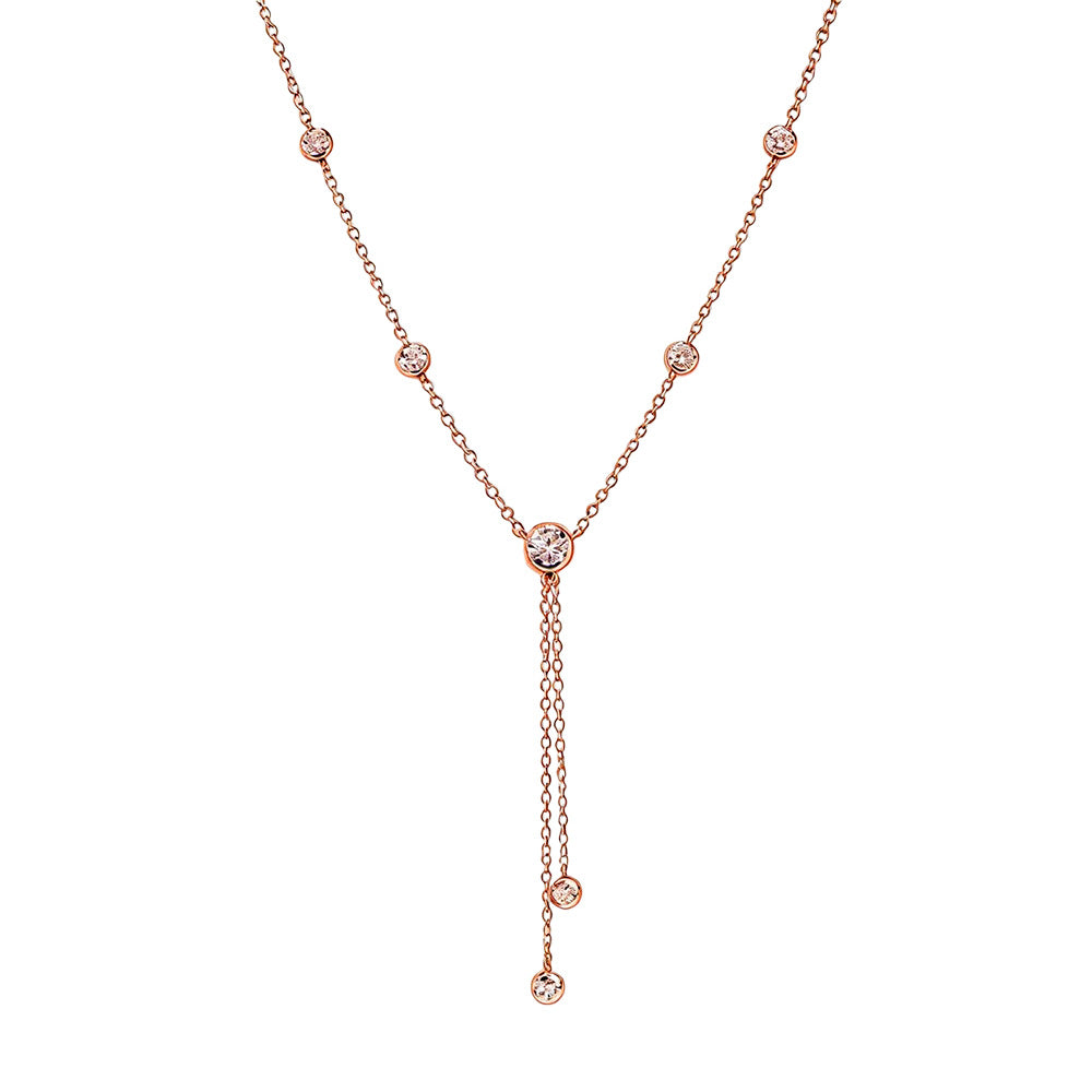 Bubble Y Necklace