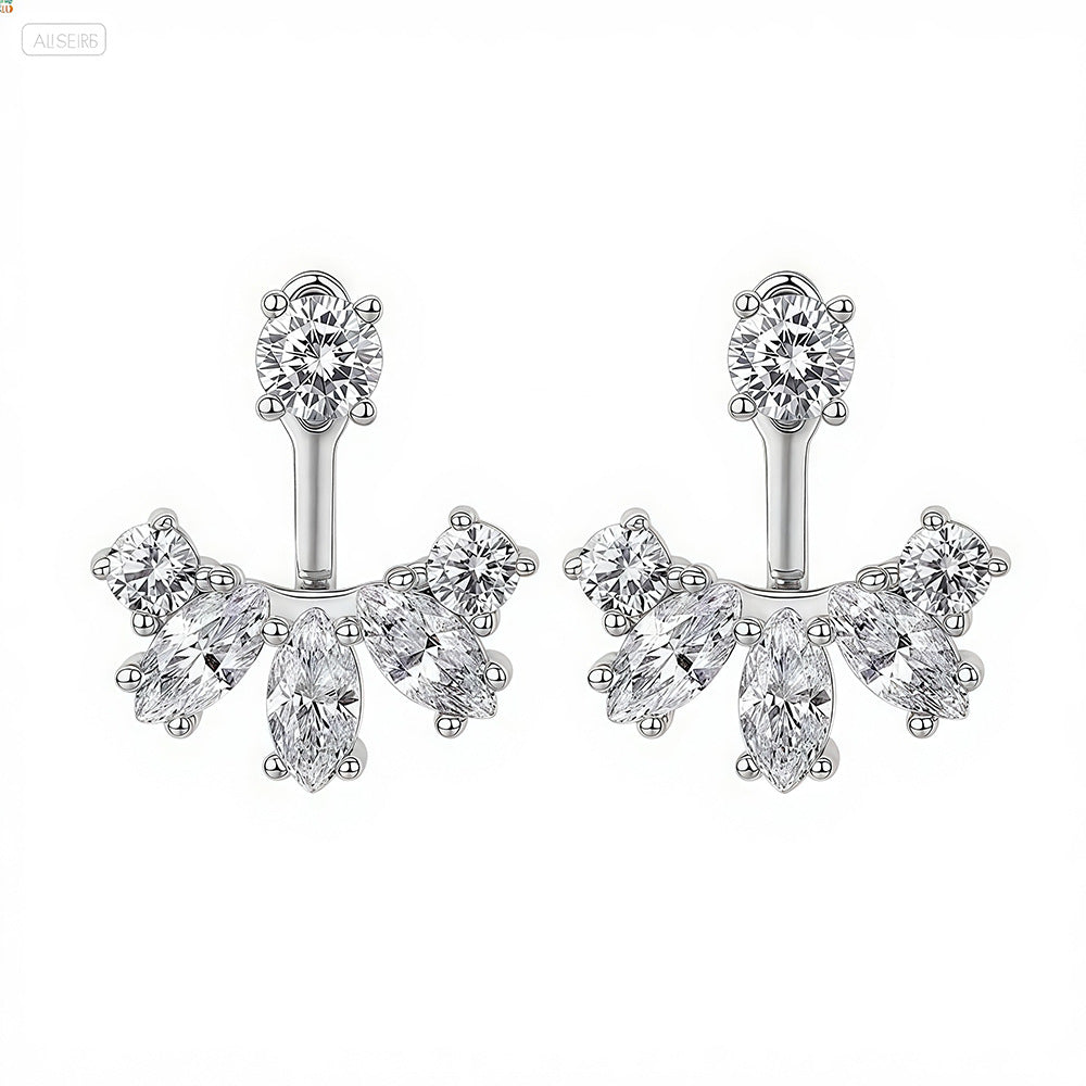 Delphine Dual-Wear Stud Earrings