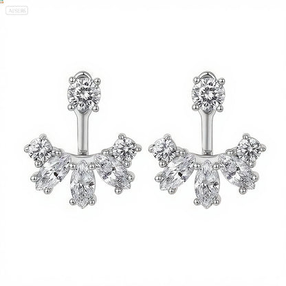 Delphine Dual-Wear Stud Earrings
