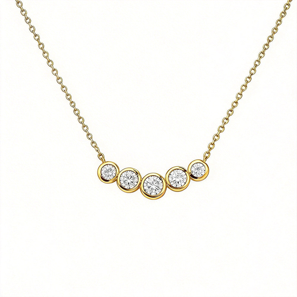 Bubble Y Necklace