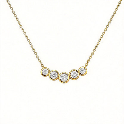 Bubble Y Necklace