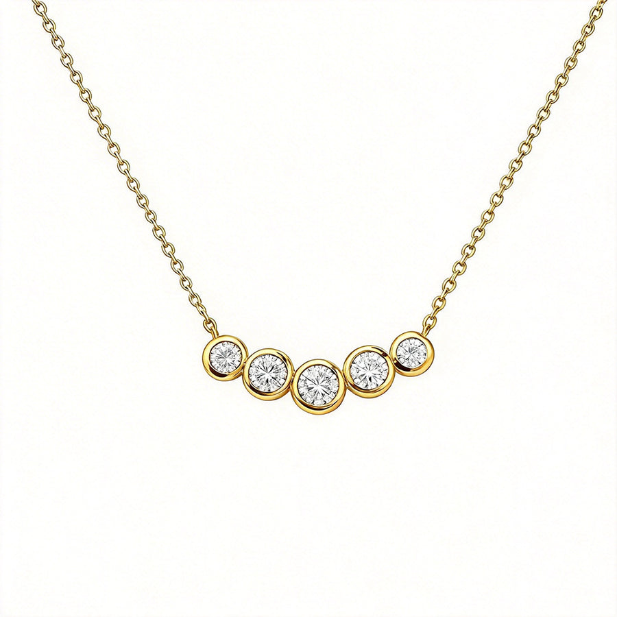 Bubble Y Necklace