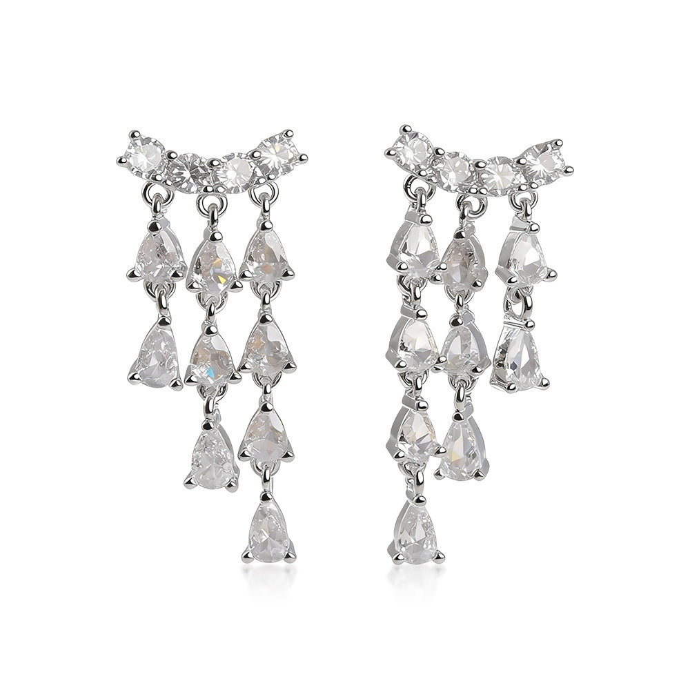 Cascade Tassel Earrings