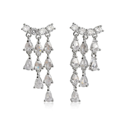 Cascade Tassel Earrings