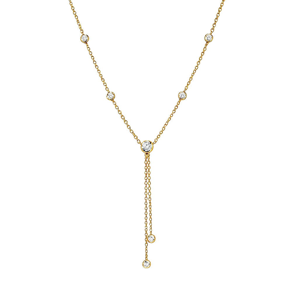 Bubble Y Necklace
