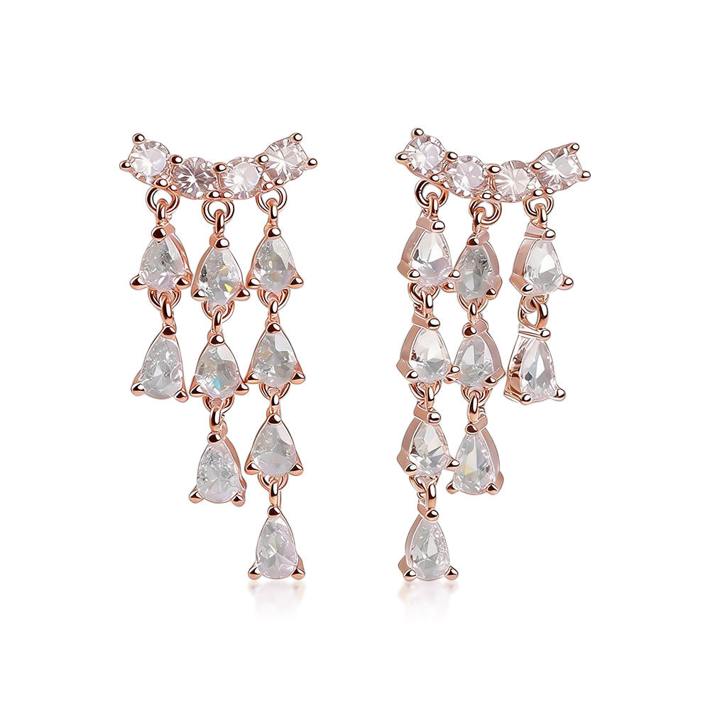 Cascade Tassel Earrings