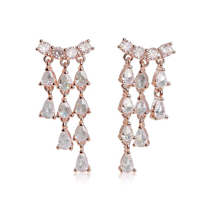 Cascade Tassel Earrings