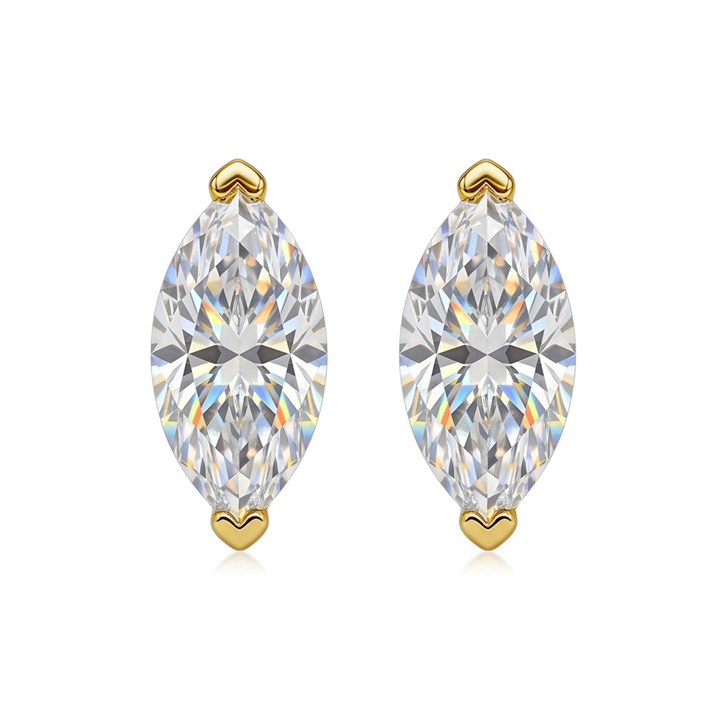 Rosalie Marquise Stud Earrings