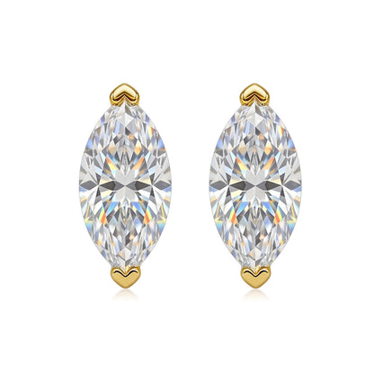 Rosalie Marquise Stud Earrings