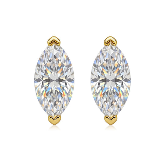 Rosalie Marquise Stud Earrings