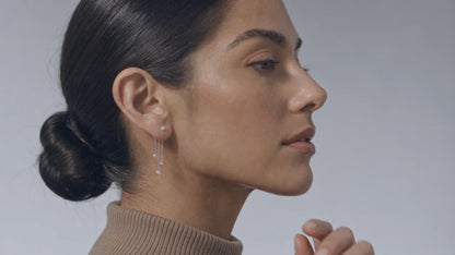Paloma Moissanite Bubble Earrings